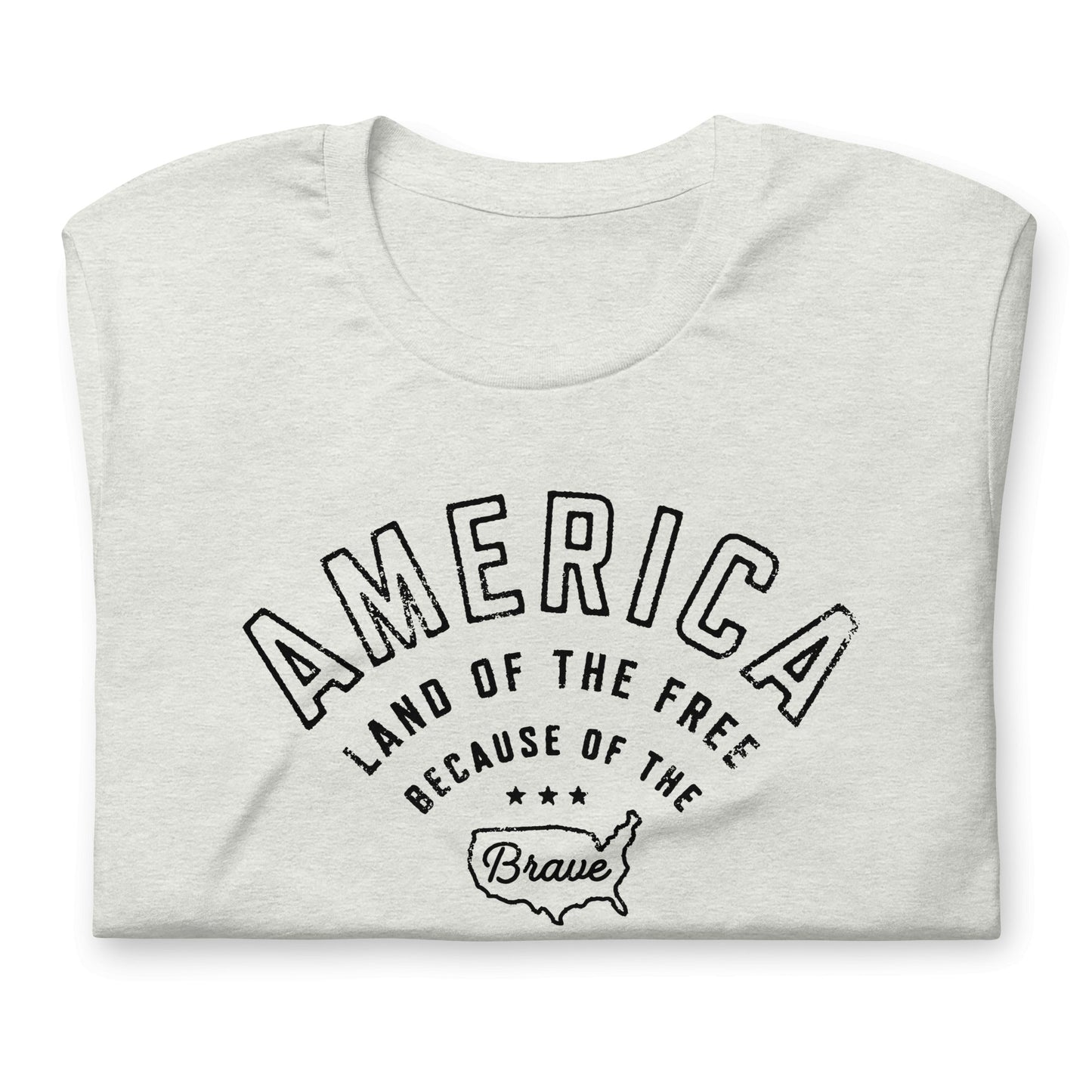 America Land of the Free Unisex T-Shirt - Not Your Mama's Fave