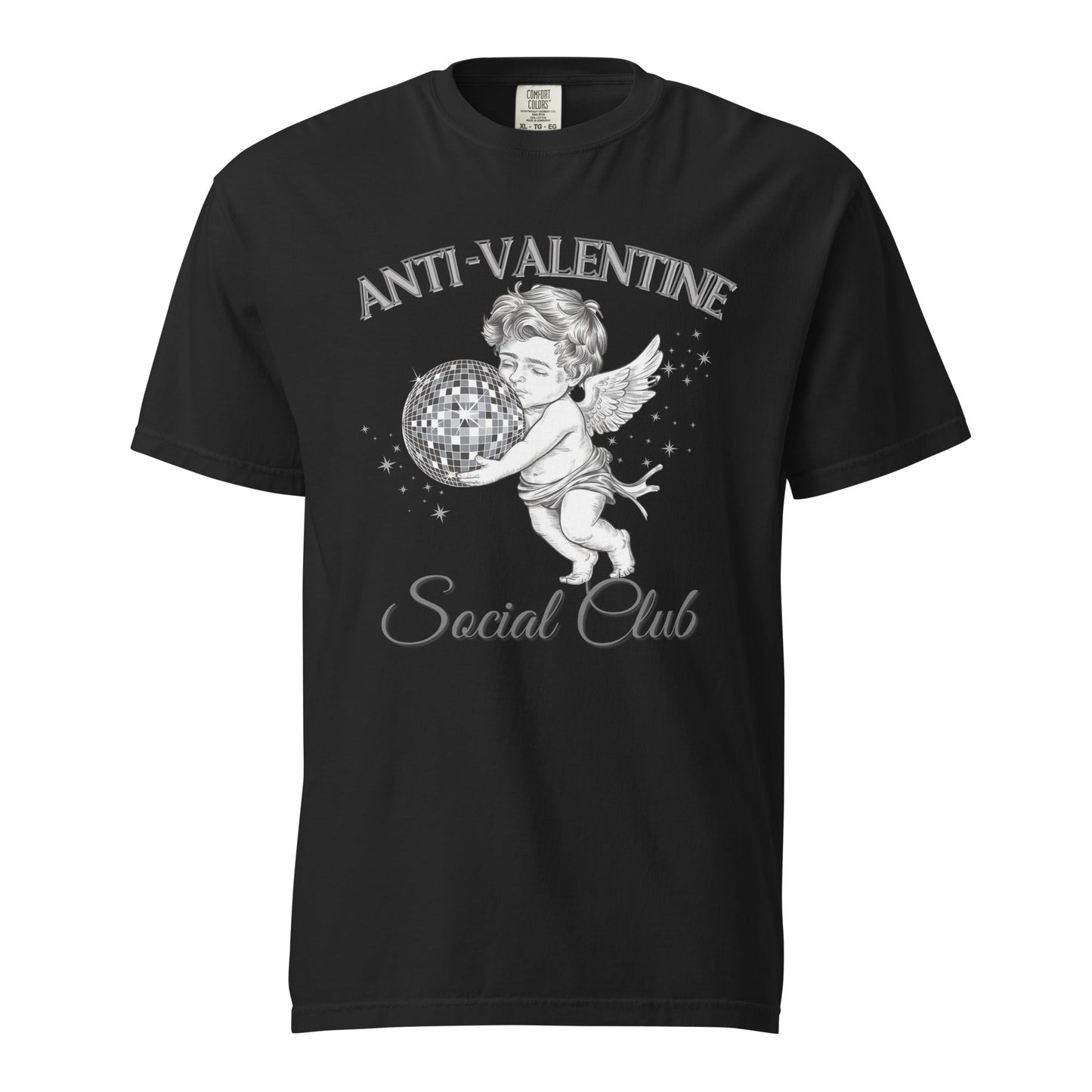 Anti Valentine Social Club Comfort Colors T-Shirt - Not Your Mama's Fave