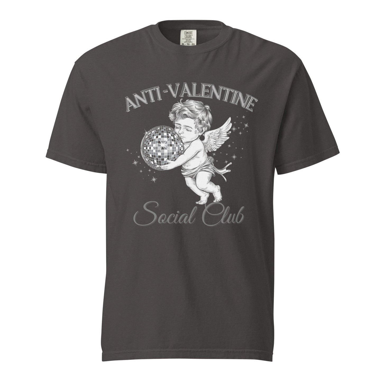 Anti Valentine Social Club Comfort Colors T-Shirt - Not Your Mama's Fave