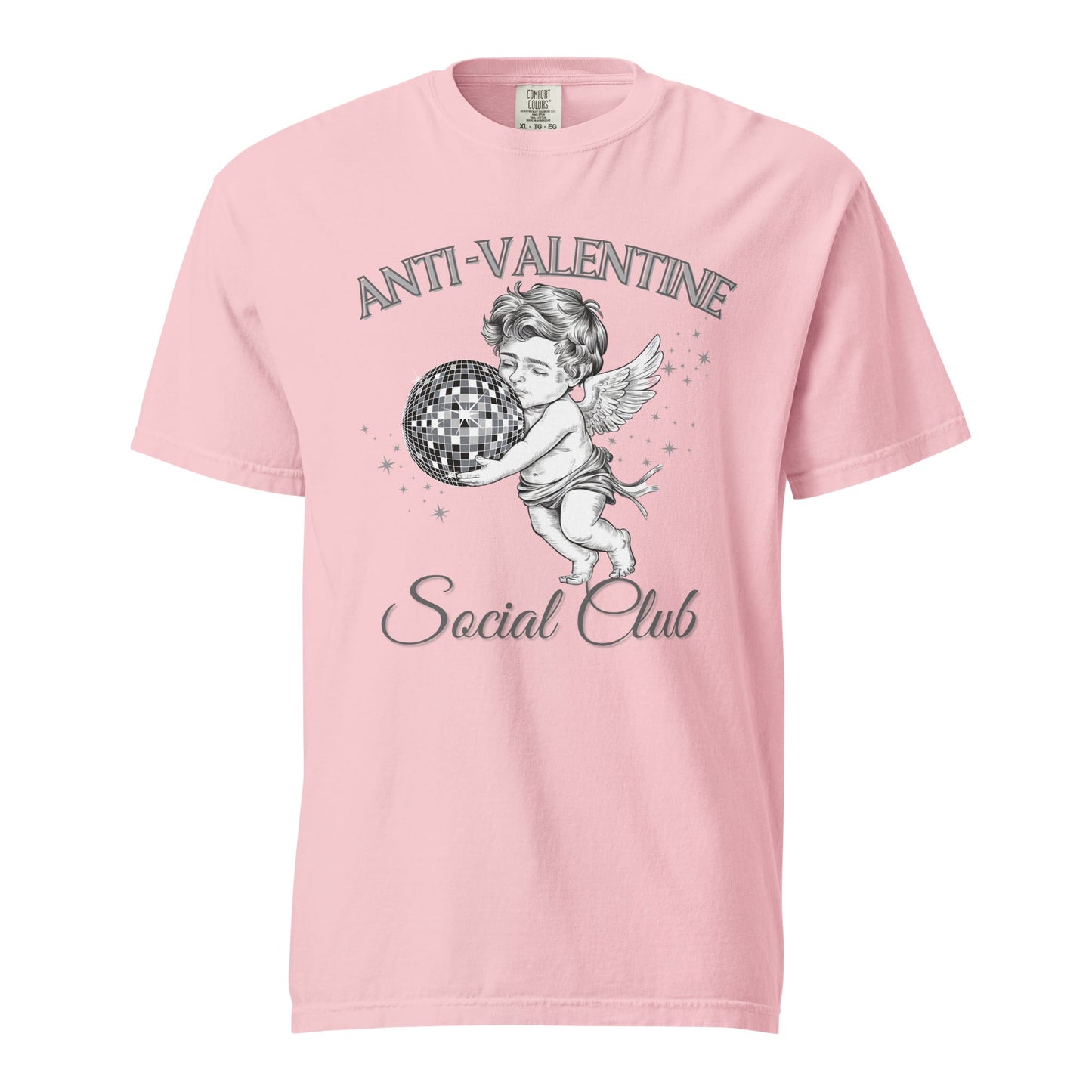 Anti Valentine Social Club Comfort Colors T-Shirt - Not Your Mama's Fave