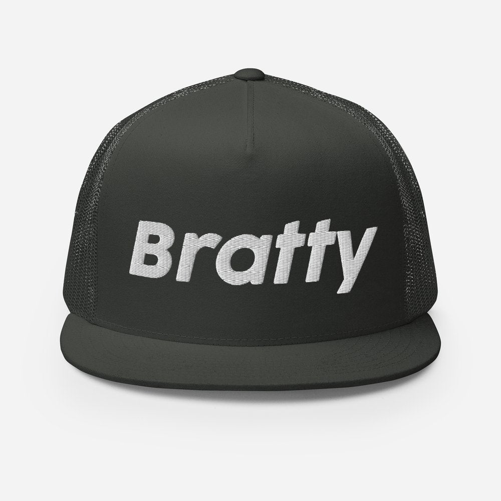 Bratty Trucker Cap - Not Your Mama's Fave