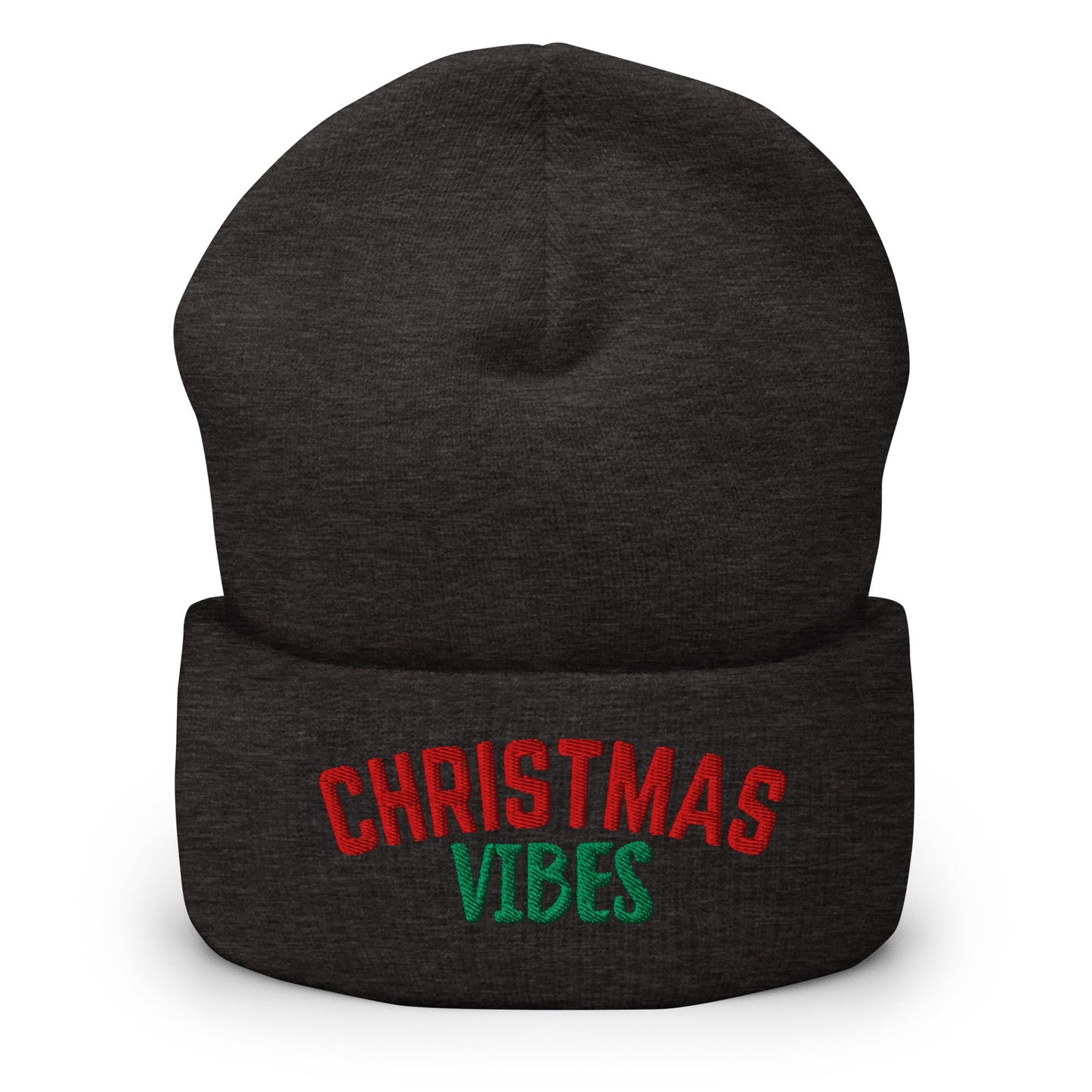 Christmas Vibes Cuffed Beanie - Not Your Mama's Fave