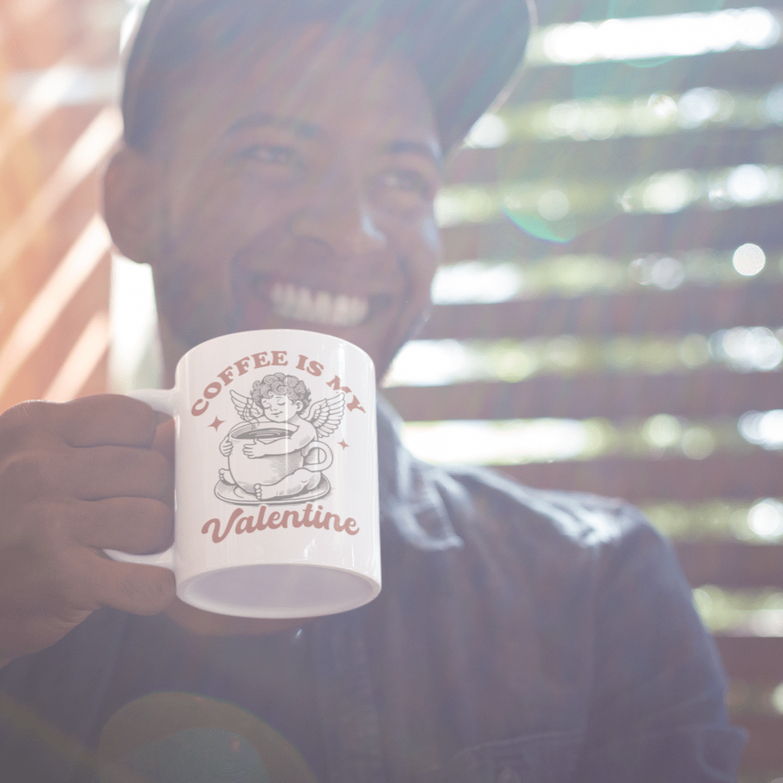 Coffee Is My Valentine (Black & Red) Coffee Mug - Not Your Mama's Fave