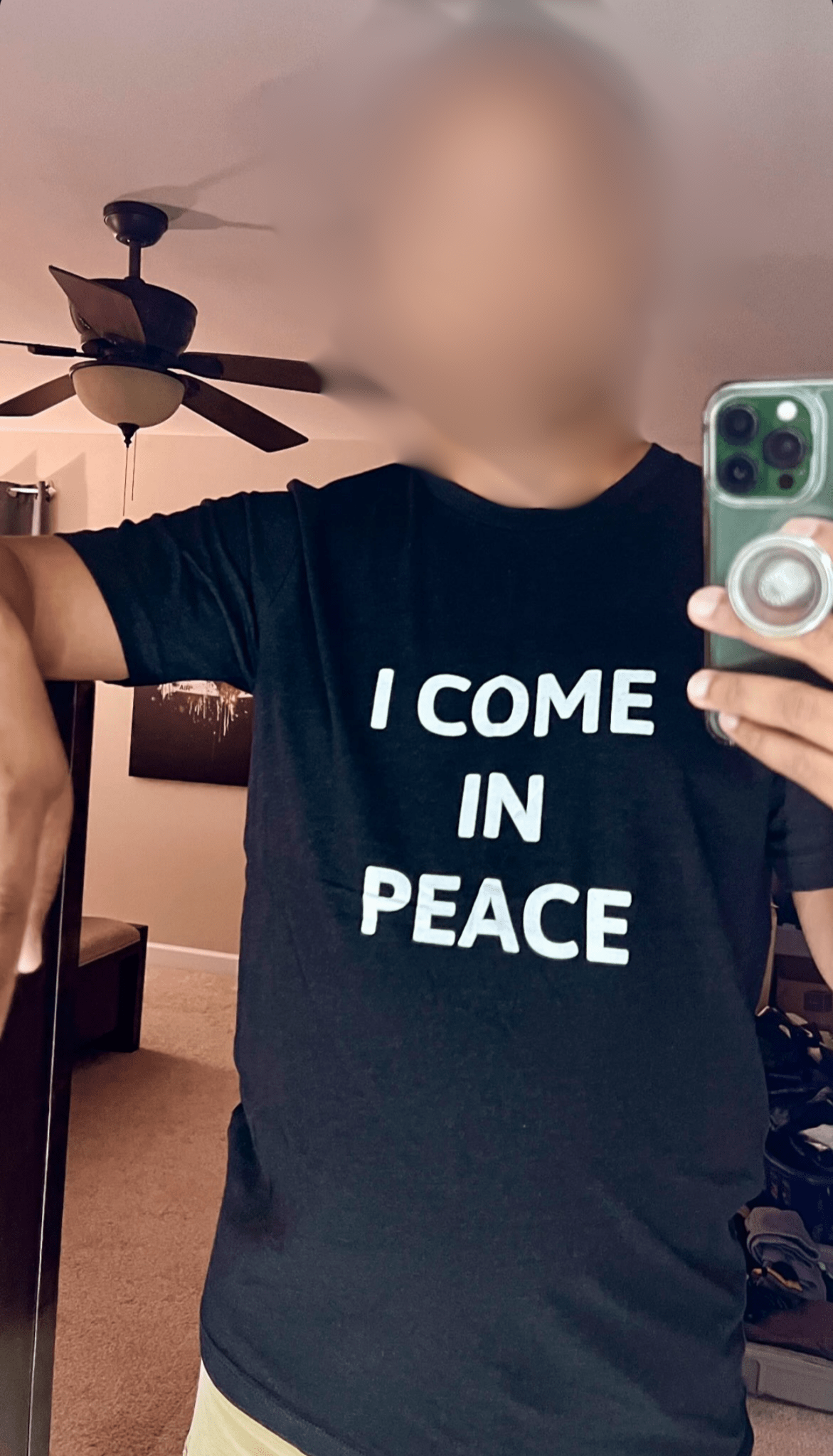 Couples - I Come In Peace Unisex T-Shirt - Not Your Mama's Fave
