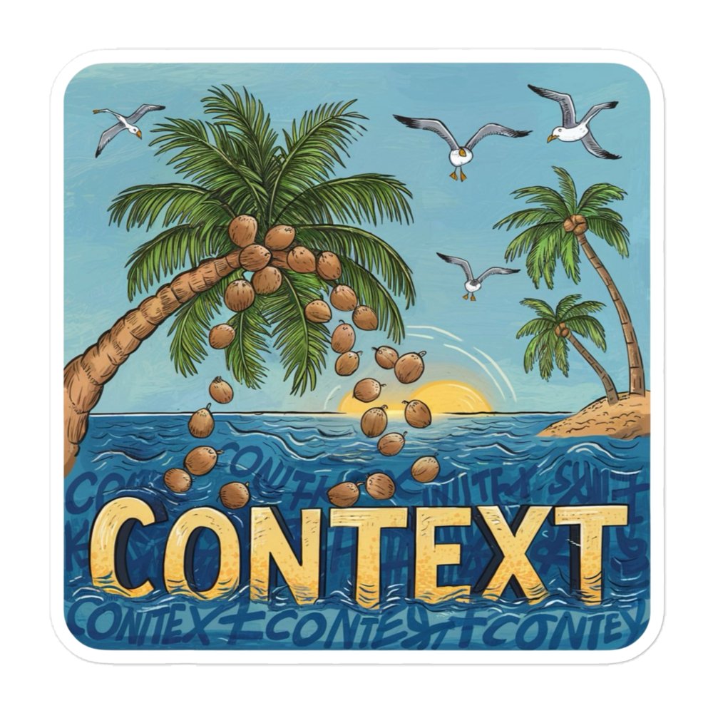 Exist In The Context Sticker - Not Your Mama's Fave
