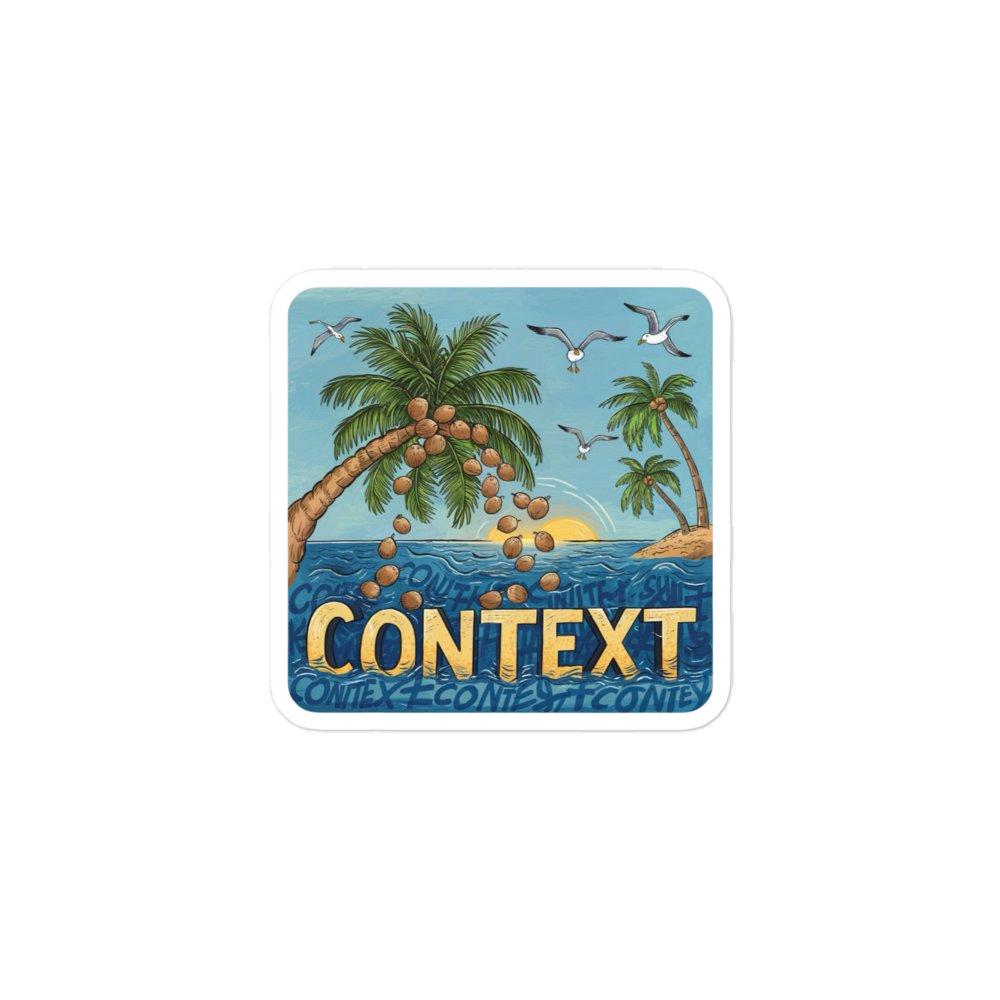 Exist In The Context Sticker - Not Your Mama's Fave