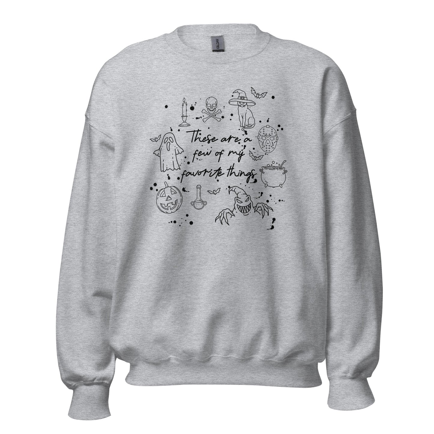 Favorite Halloween Things Unisex Sweatshirt - Not Your Mama's Fave
