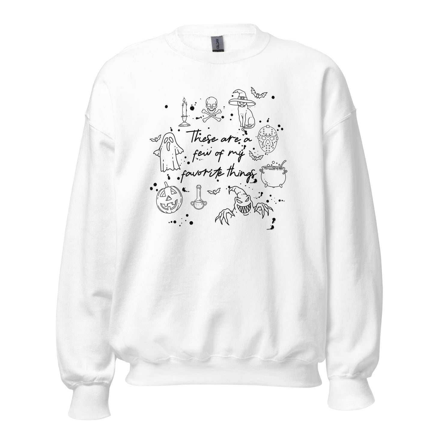 Favorite Halloween Things Unisex Sweatshirt - Not Your Mama's Fave