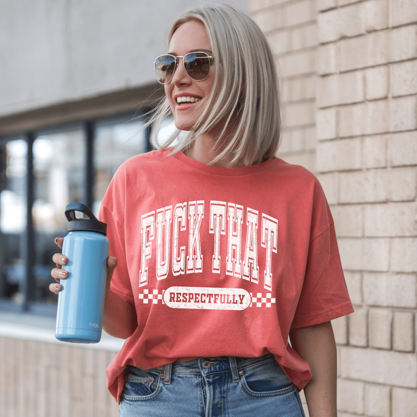 Fuck That Respectfully (White) Unisex T-Shirt - Not Your Mama's Fave