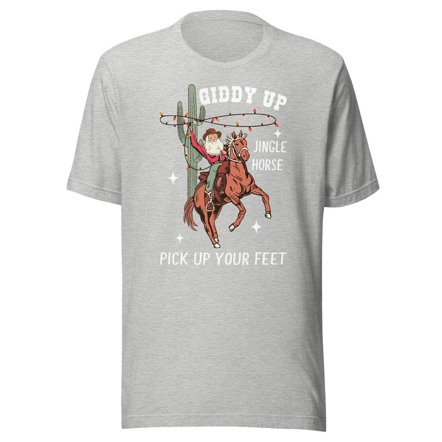 Giddy Up Jingle Horse Unisex T-Shirt - Not Your Mama's Fave