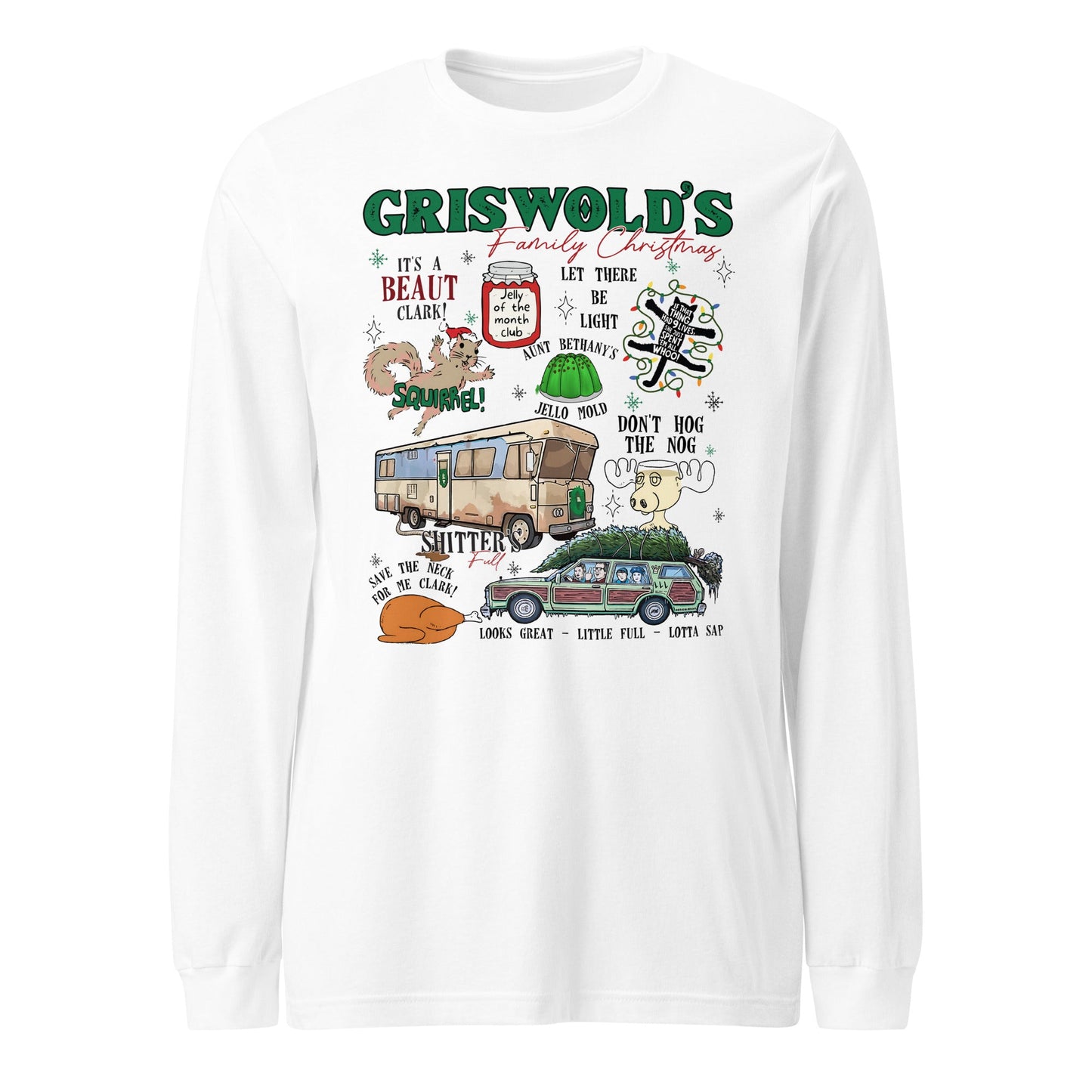 Griswold's Christmas Unisex Long Sleeve Tee - Not Your Mama's Fave