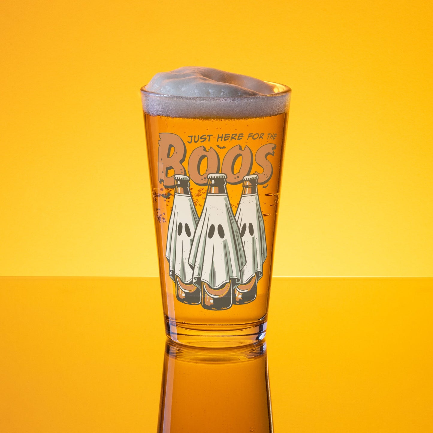 Just Here For The Boos Pint Glass - Not Your Mama's Fave