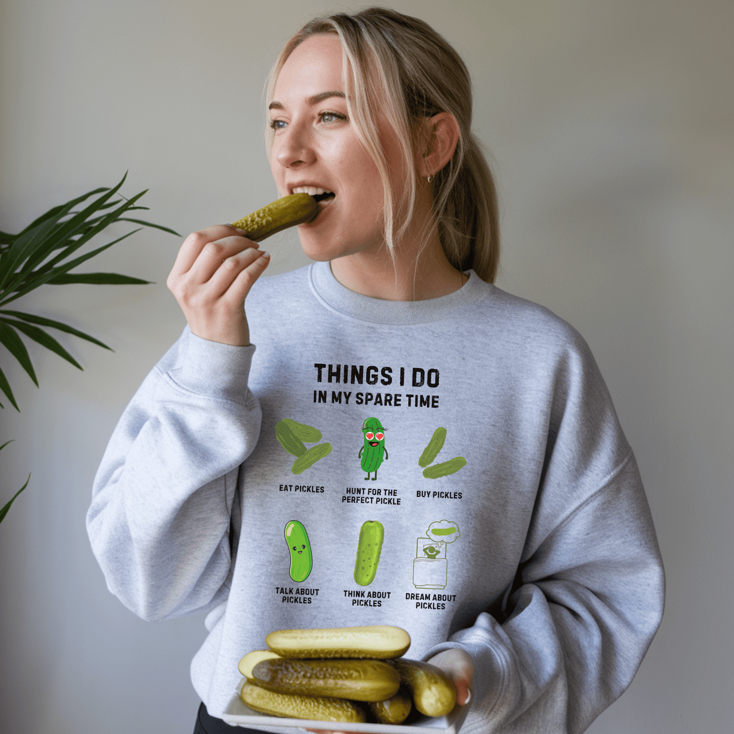Pickle Lover Unisex Sweatshirt - Not Your Mama's Fave
