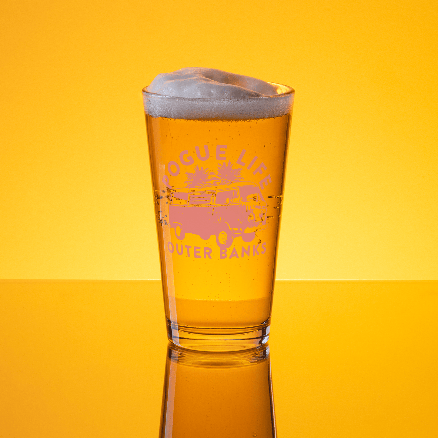 Pogue Life Outer Banks Pint Glass - Not Your Mama's Fave