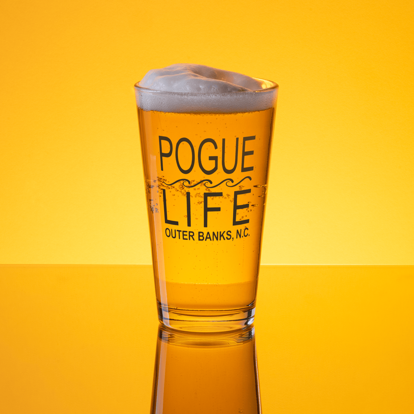 Pogue Life Pint Glass - Not Your Mama's Fave
