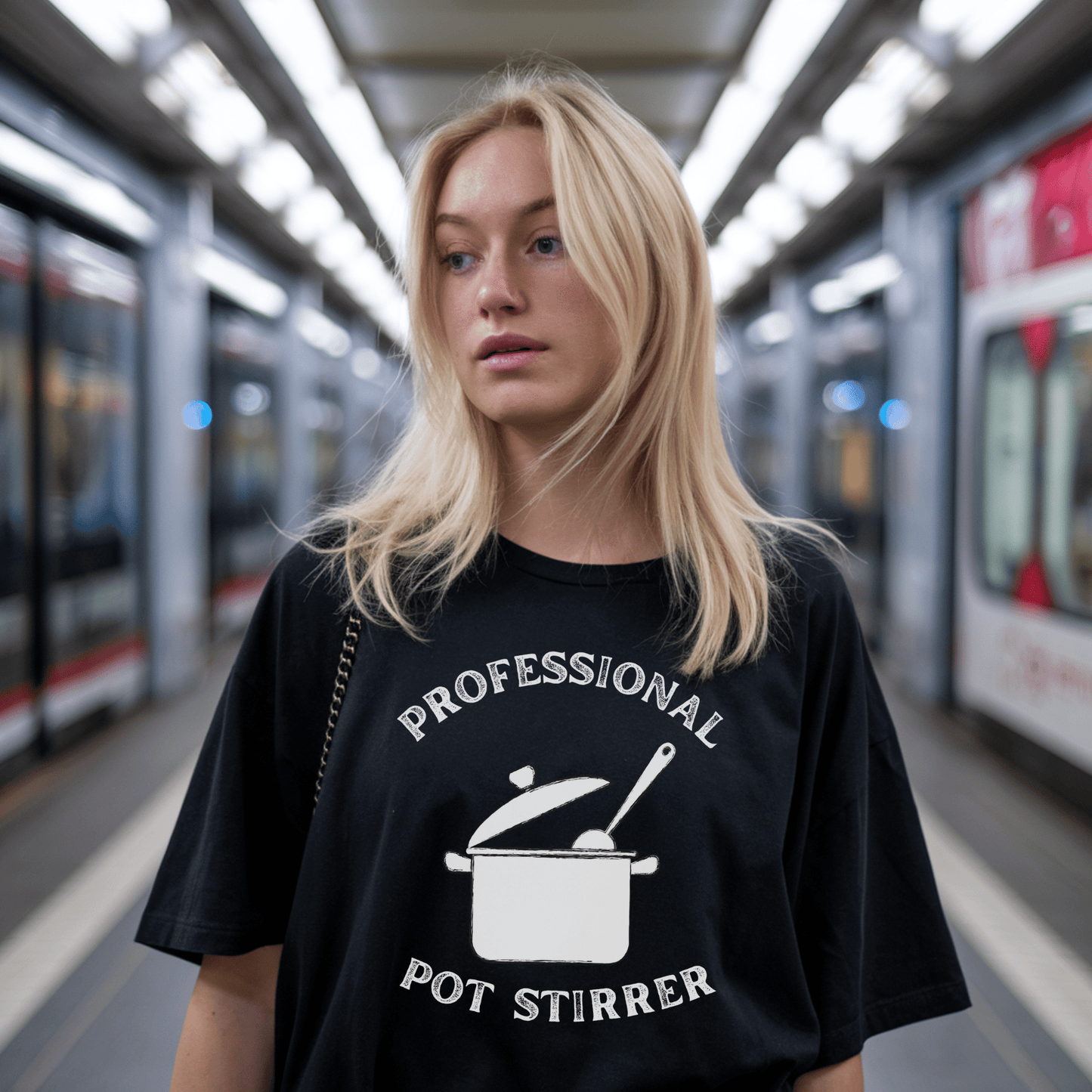 Professional Pot Stirrer Unisex T-Shirt - Not Your Mama's Fave