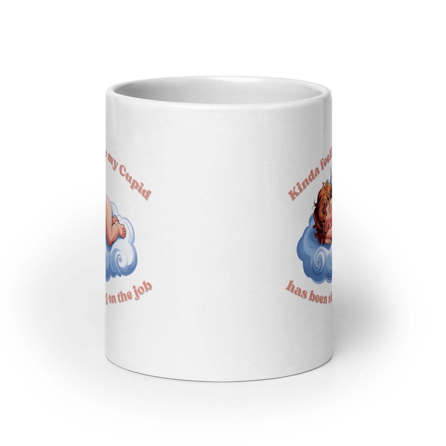 Sleeping Cupid Coffee Mug - Not Your Mama's Fave