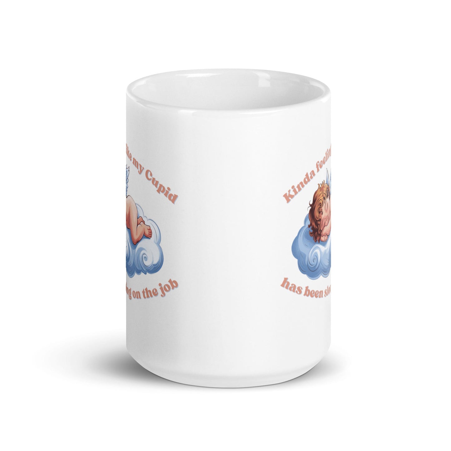 Sleeping Cupid Coffee Mug - Not Your Mama's Fave