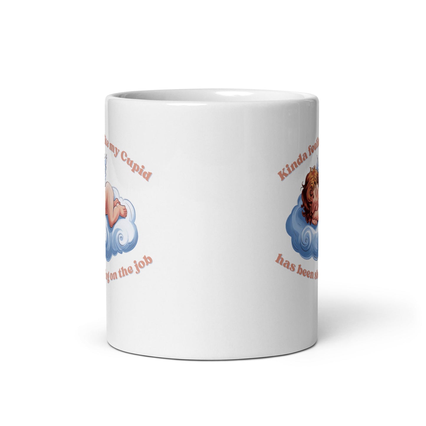 Sleeping Cupid Coffee Mug - Not Your Mama's Fave