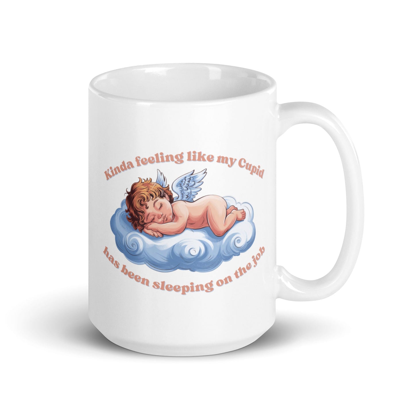 Sleeping Cupid Coffee Mug - Not Your Mama's Fave