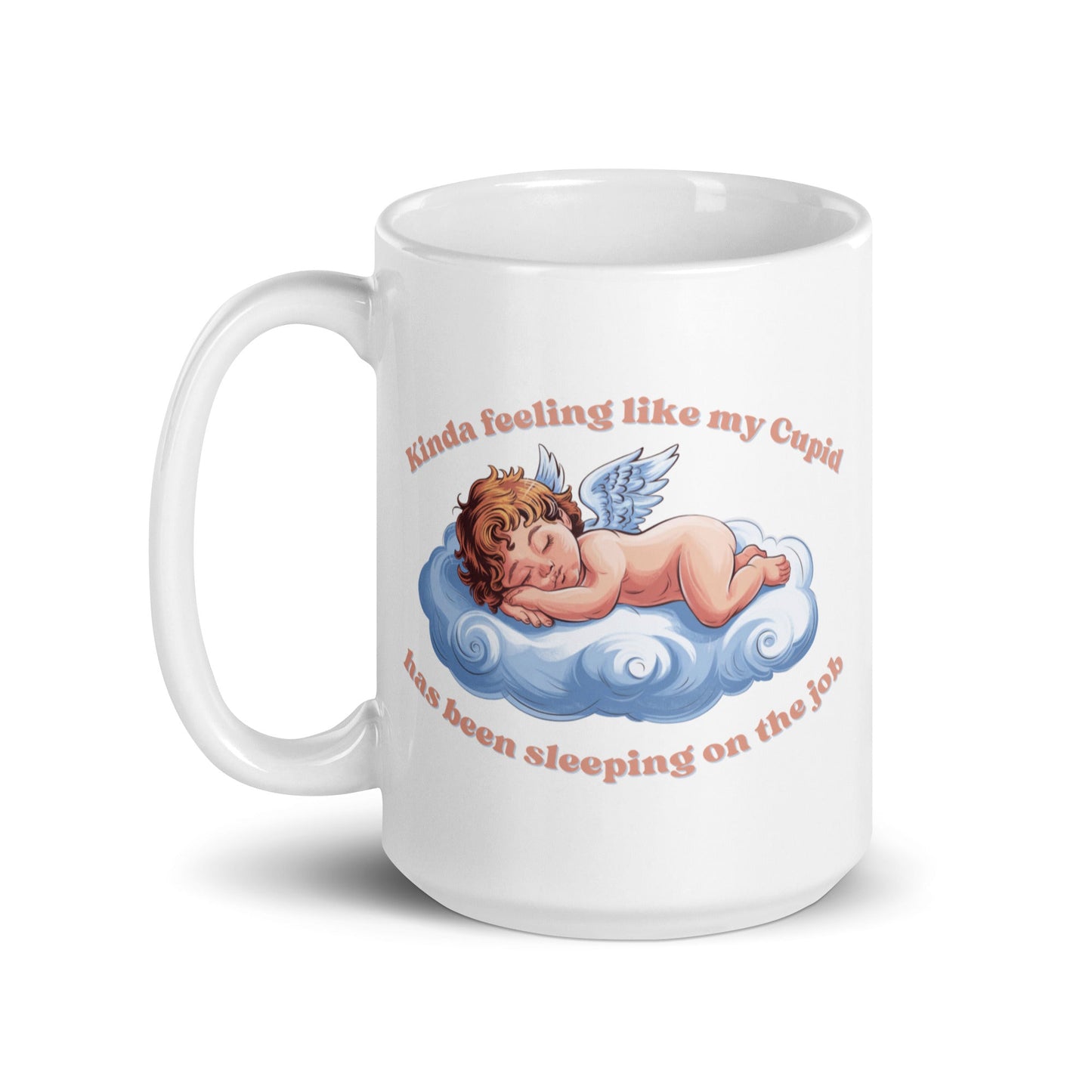 Sleeping Cupid Coffee Mug - Not Your Mama's Fave