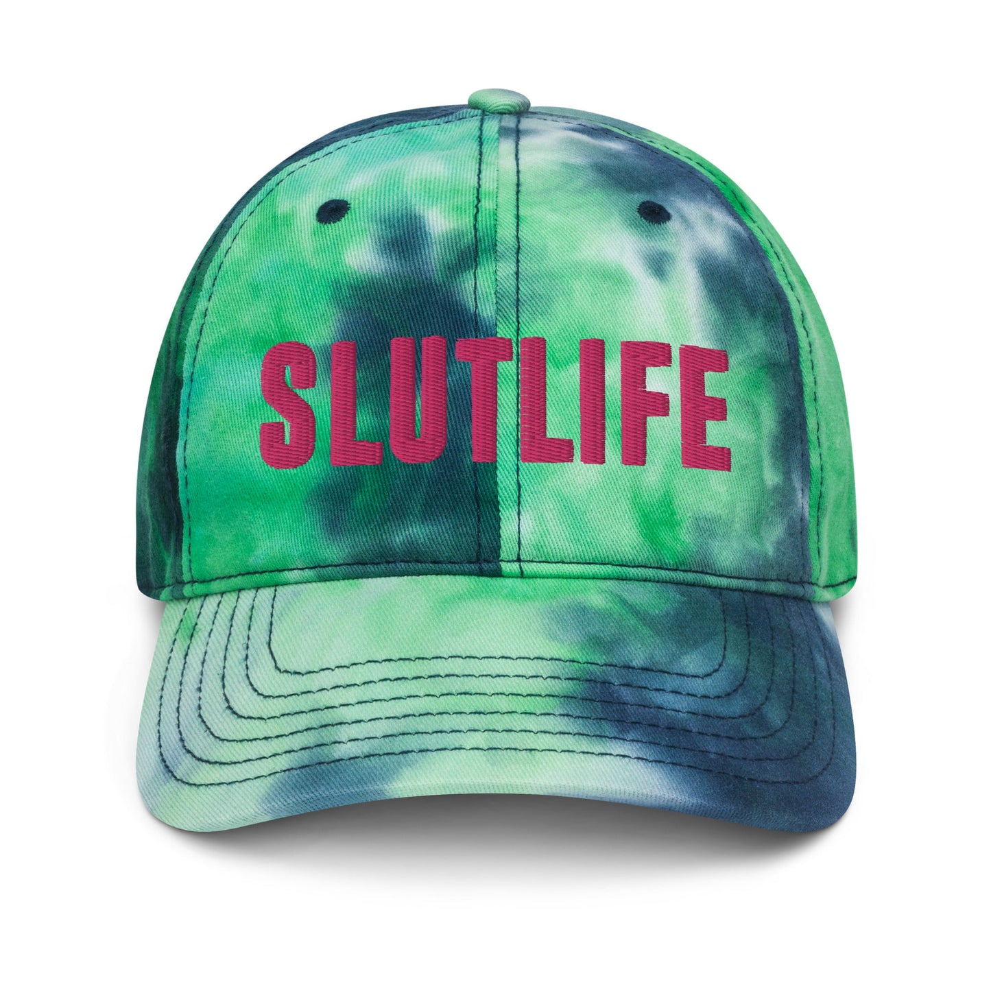 SLUTLIFE Tie Dye Hat - Not Your Mama's Fave