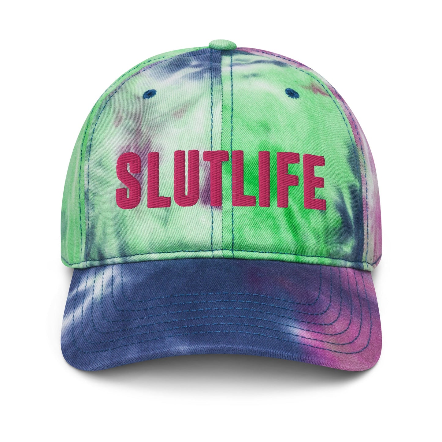 SLUTLIFE Tie Dye Hat - Not Your Mama's Fave
