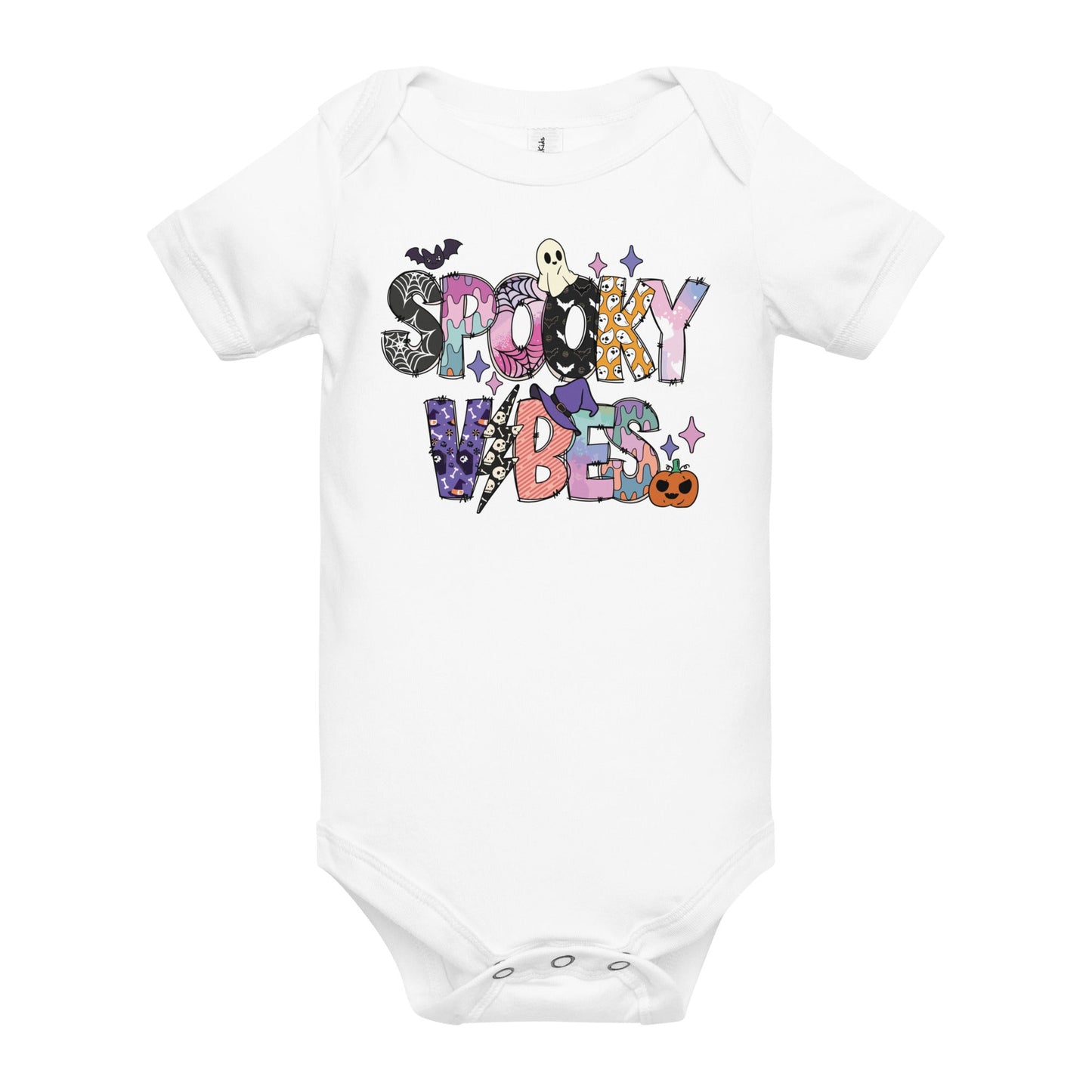 Spooky Vibes Baby Unisex Onesie - Not Your Mama's Fave
