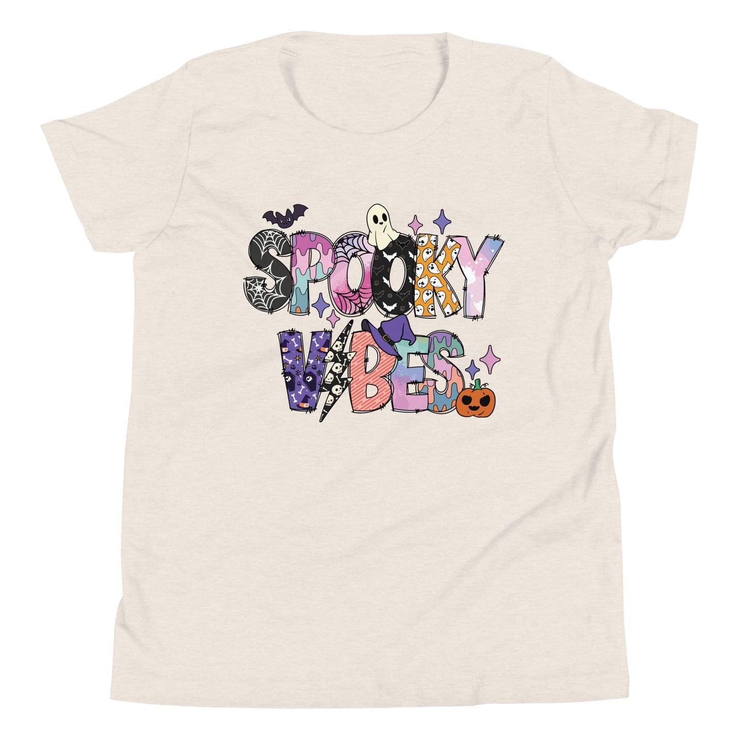 Spooky Vibes Youth Unisex T-Shirt - Not Your Mama's Fave