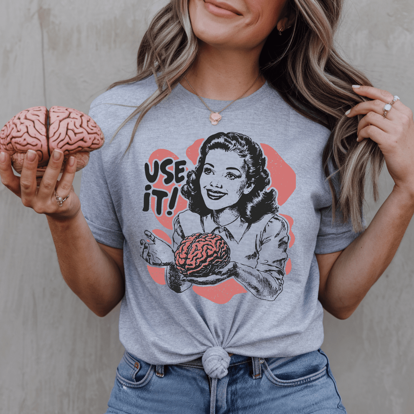 Your Brain Use It Unisex T-Shirt - Not Your Mama's Fave