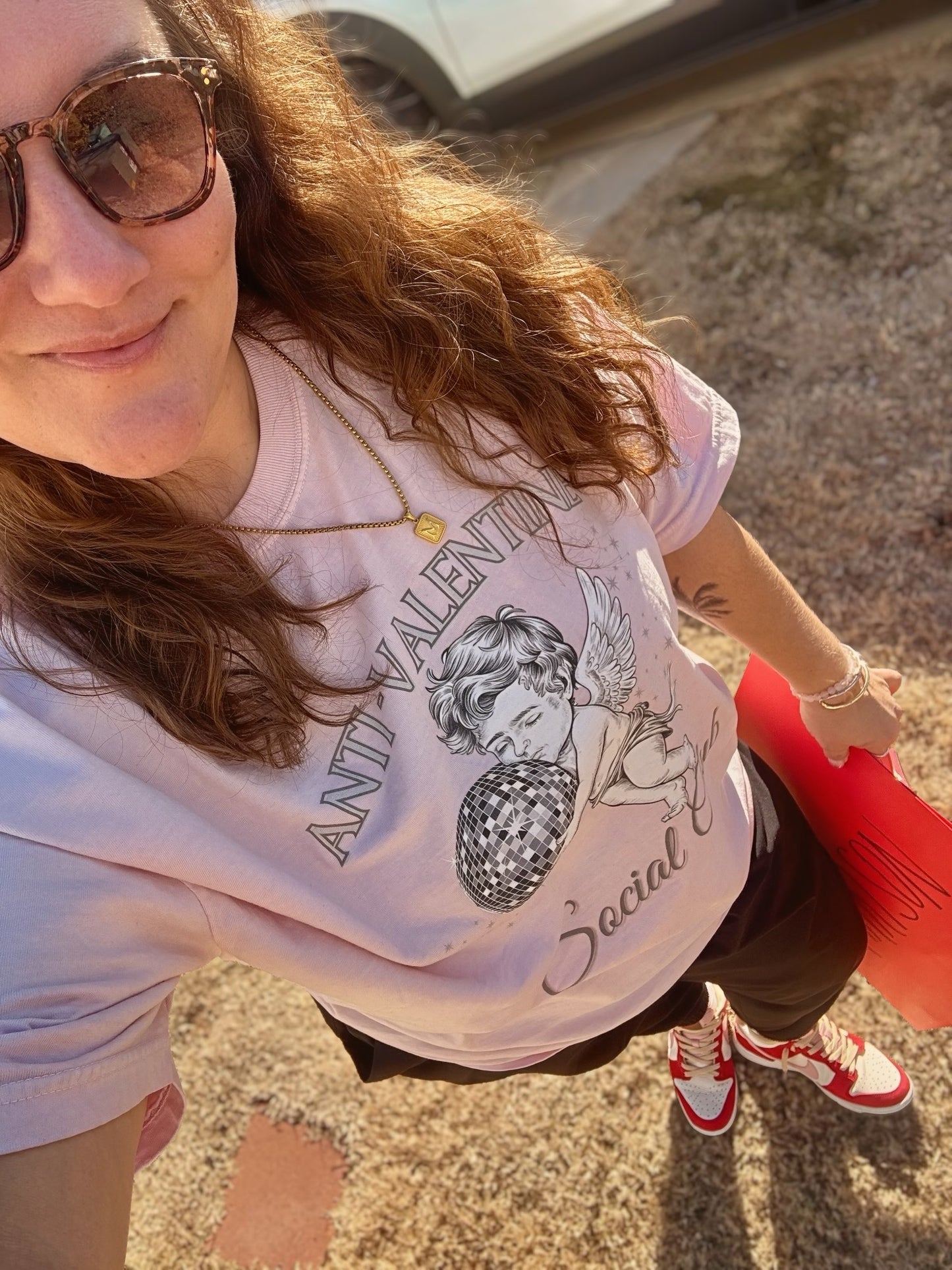 Anti Valentine Social Club Comfort Colors T-Shirt