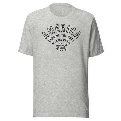 America Land of the Free Unisex T-Shirt - Not Your Mama's Fave