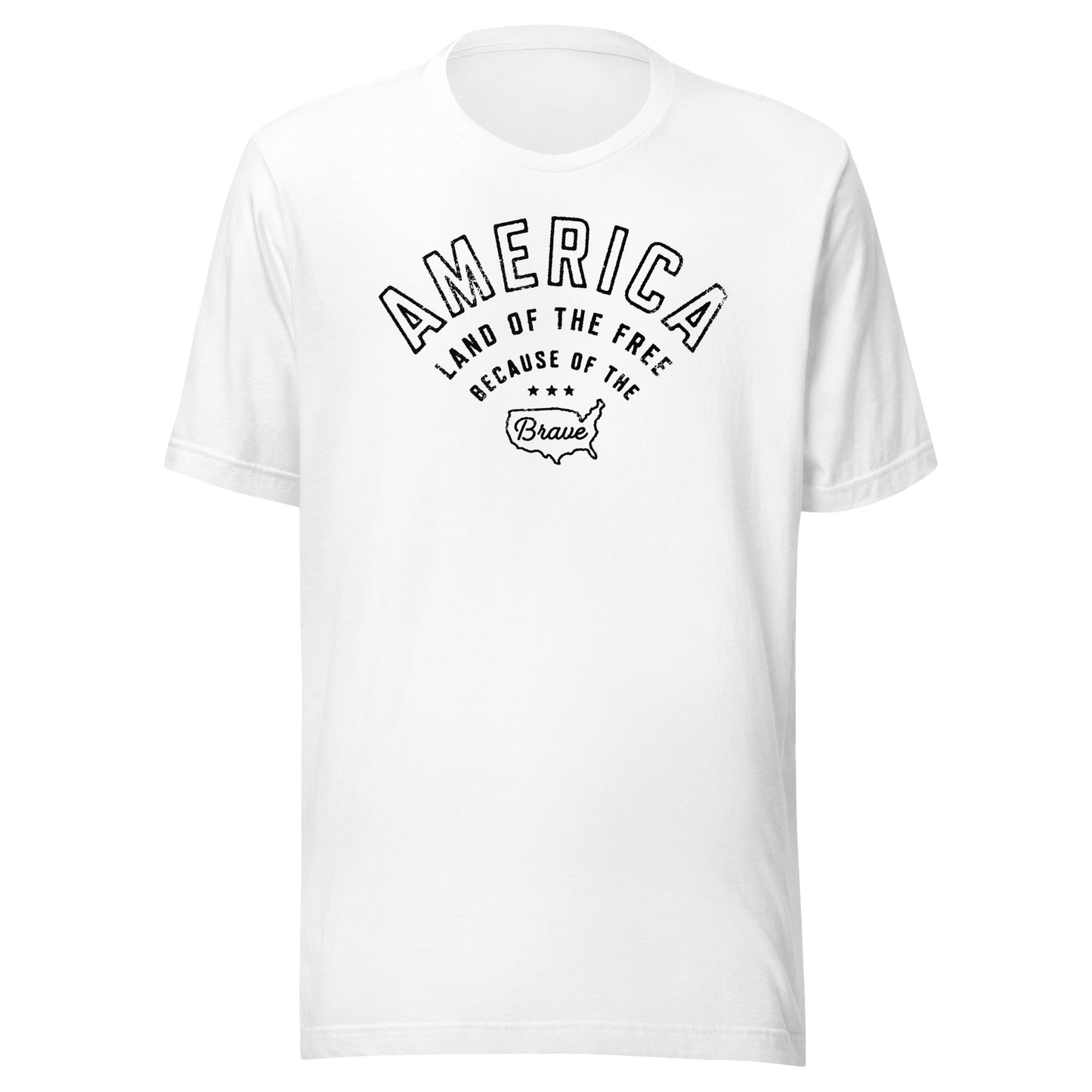 America Land of the Free Unisex T-Shirt - Not Your Mama's Fave