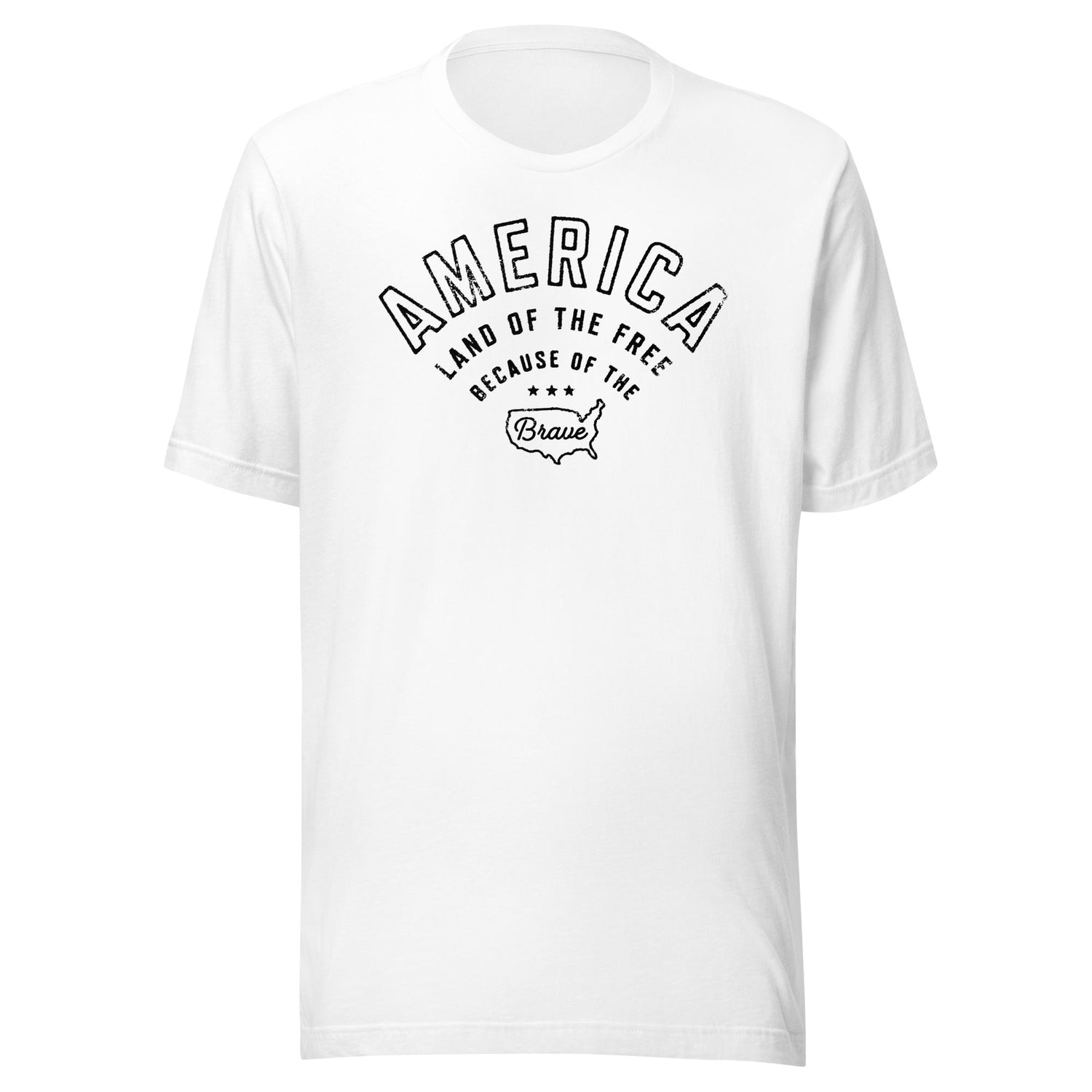 America Land of the Free Unisex T-Shirt - Not Your Mama's Fave