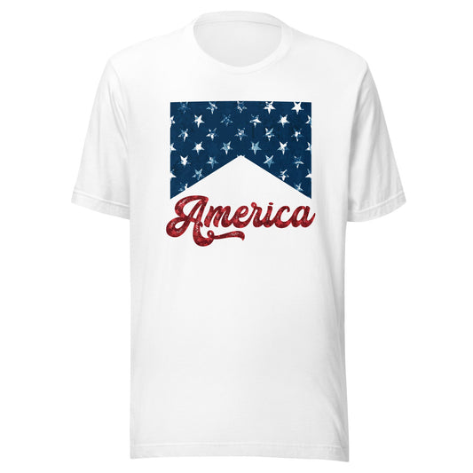 America Logo Unisex T-Shirt - Not Your Mama's Fave