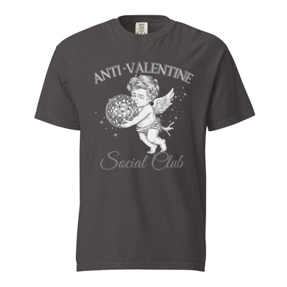 Anti Valentine Social Club Comfort Colors T-Shirt - Not Your Mama's Fave