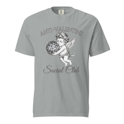 Anti Valentine Social Club Comfort Colors T-Shirt - Not Your Mama's Fave