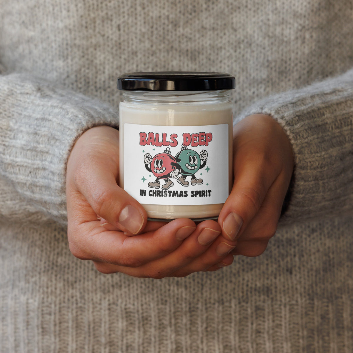 Balls Deep Scented Soy Candle - Not Your Mama's Fave