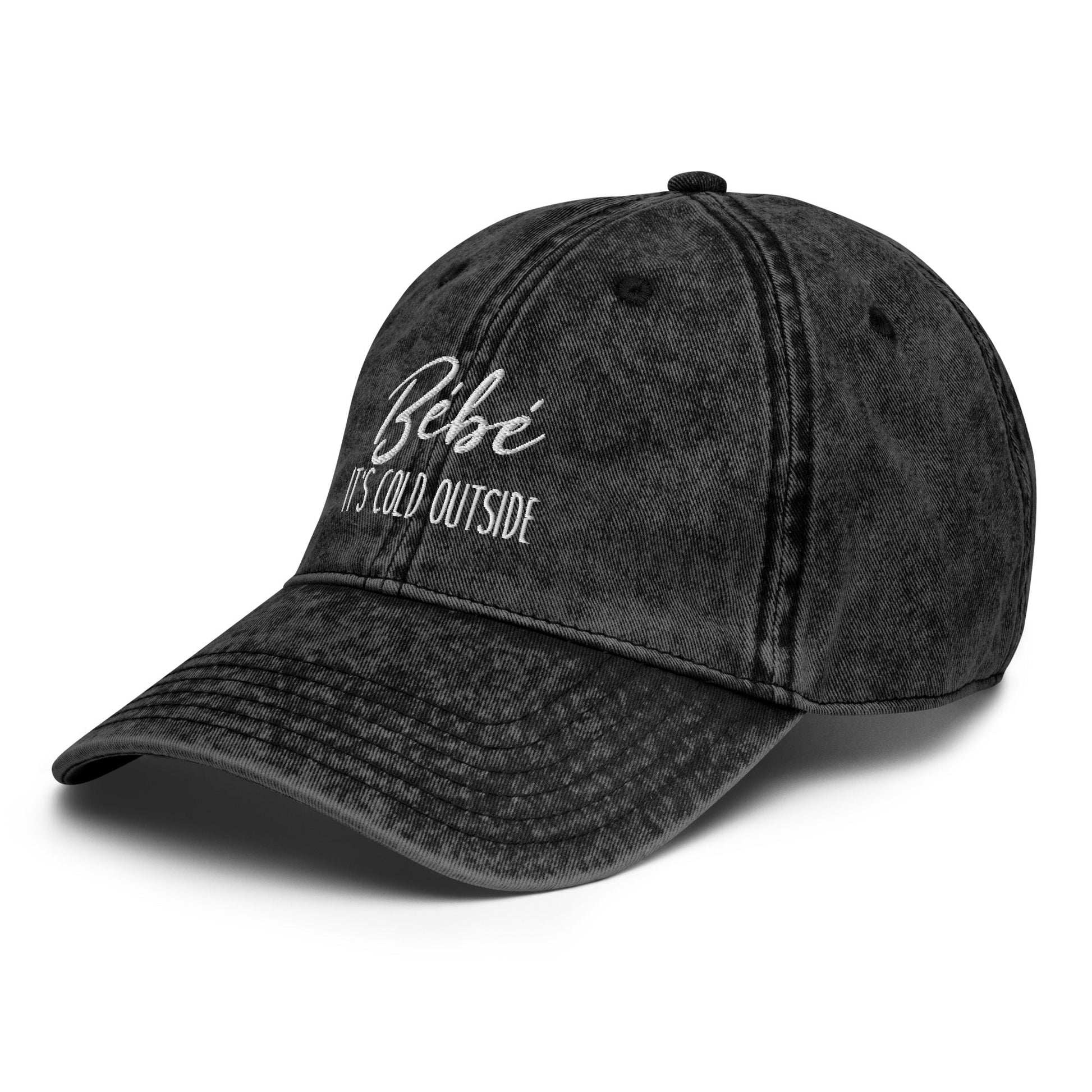 Bebe It's Cold Outside Vintage Cotton Cap - Not Your Mama's Fave