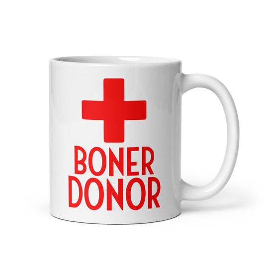 Boner Donor Mug - Not Your Mama's Fave