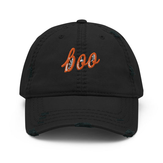 BOO Distressed Dad Hat - Not Your Mama's Fave