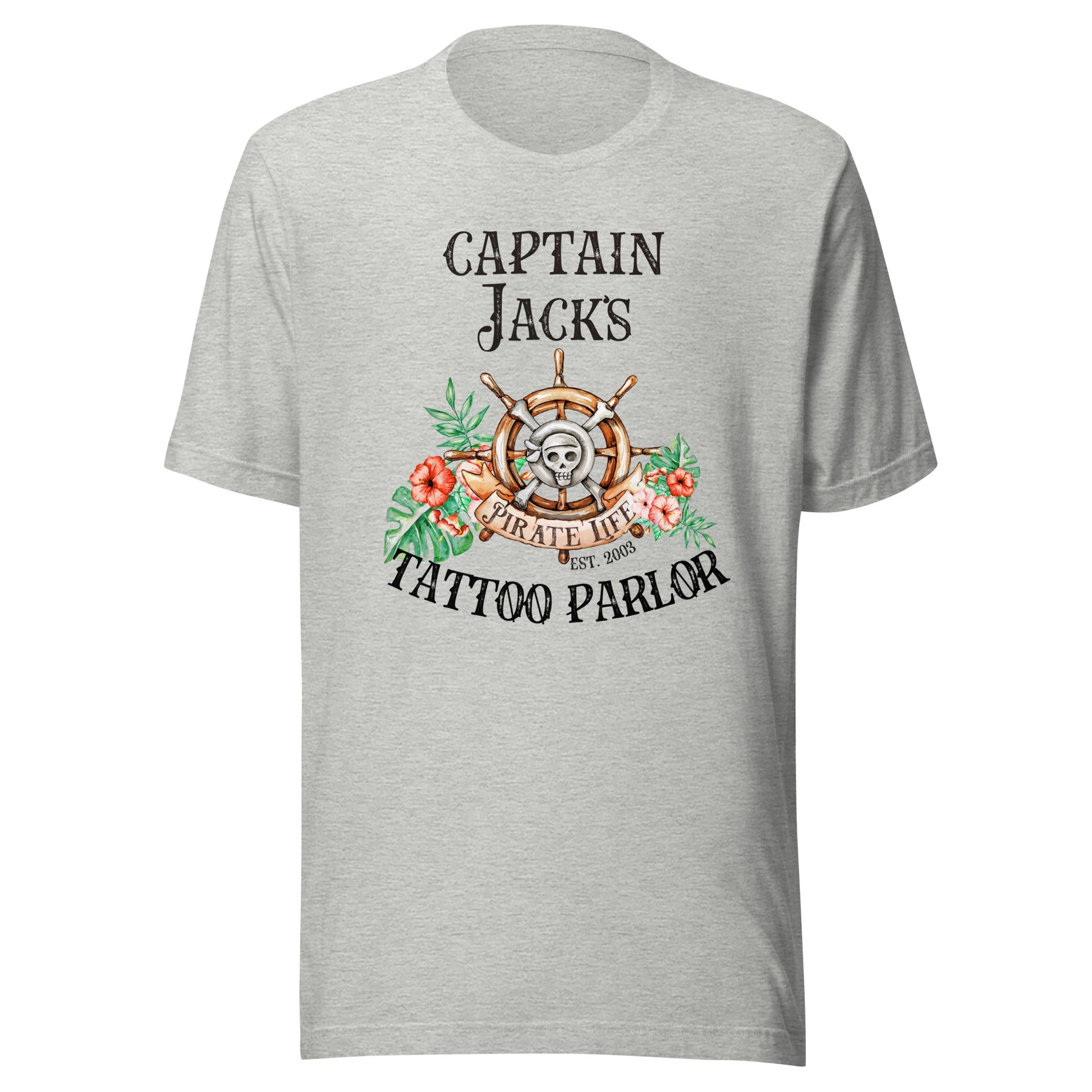Captain Jack’s Tattoo Parlor Unisex T-Shirt - Not Your Mama's Fave