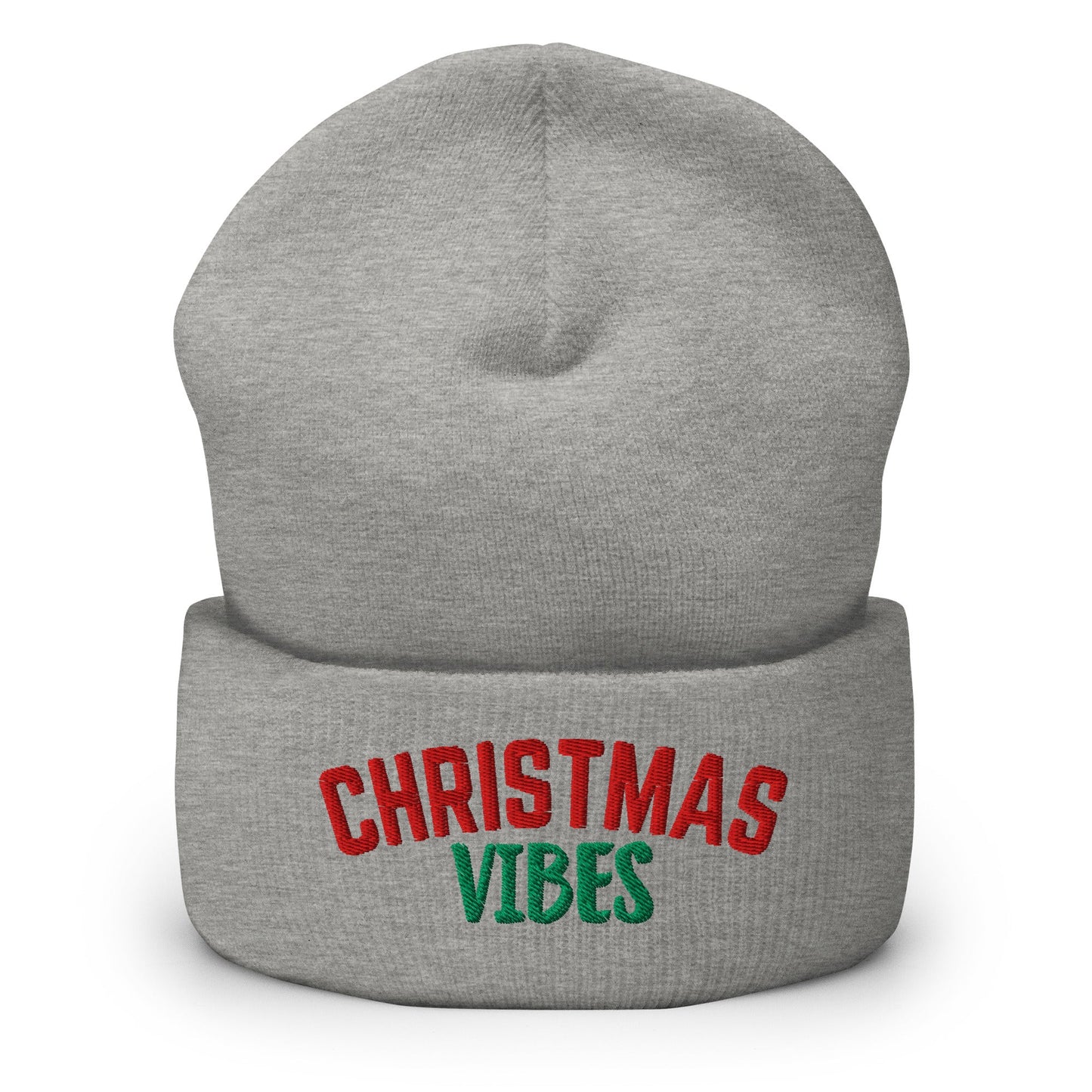 Christmas Vibes Cuffed Beanie - Not Your Mama's Fave