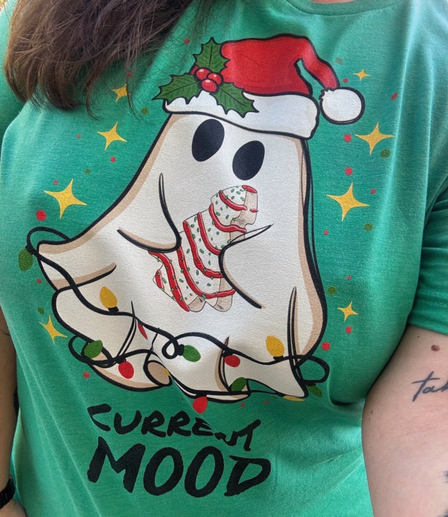 Current Mood (Christmas) Unisex T-Shirt - Not Your Mama's Fave
