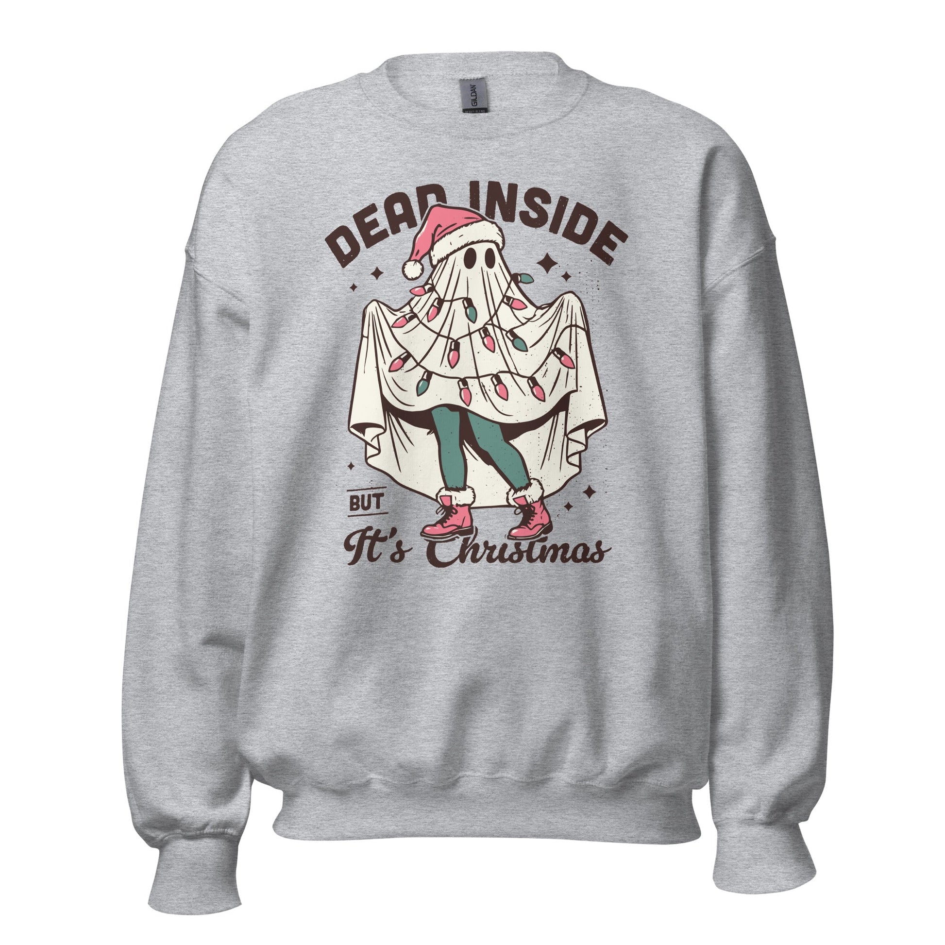 Dead Inside Christmas Unisex Sweatshirt - Not Your Mama's Fave