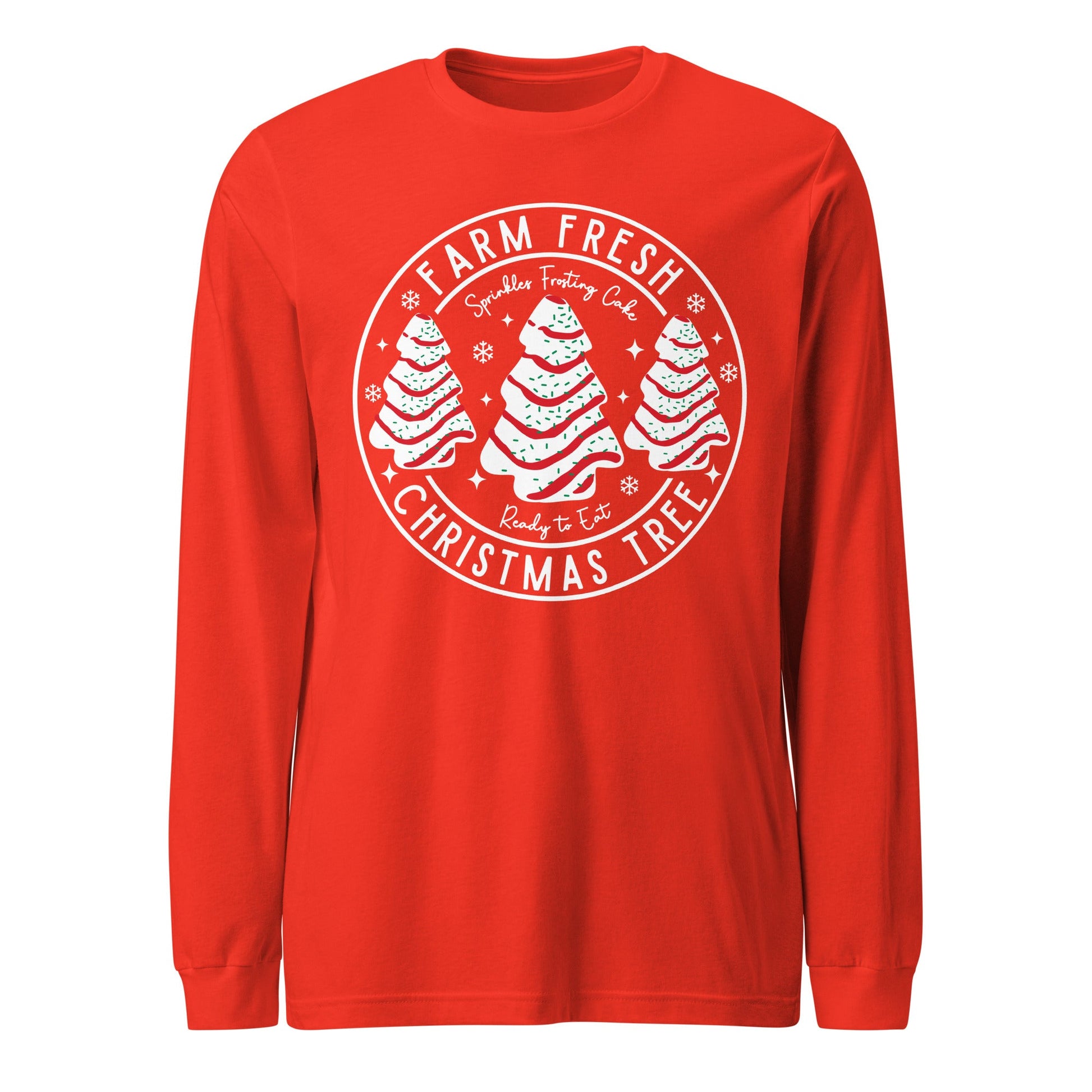 Farm Fresh Trees Unisex Long Sleeve Tee - Not Your Mama's Fave