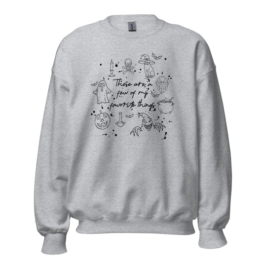 Favorite Halloween Things Unisex Sweatshirt - Not Your Mama's Fave