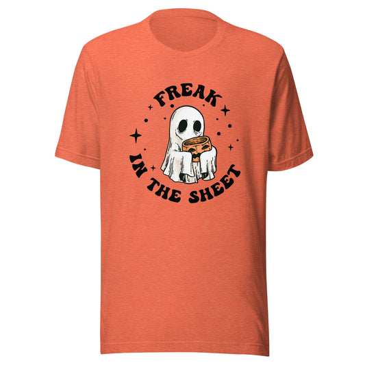 Ghoul Freak in the Sheet Unisex T-Shirt - Not Your Mama's Fave