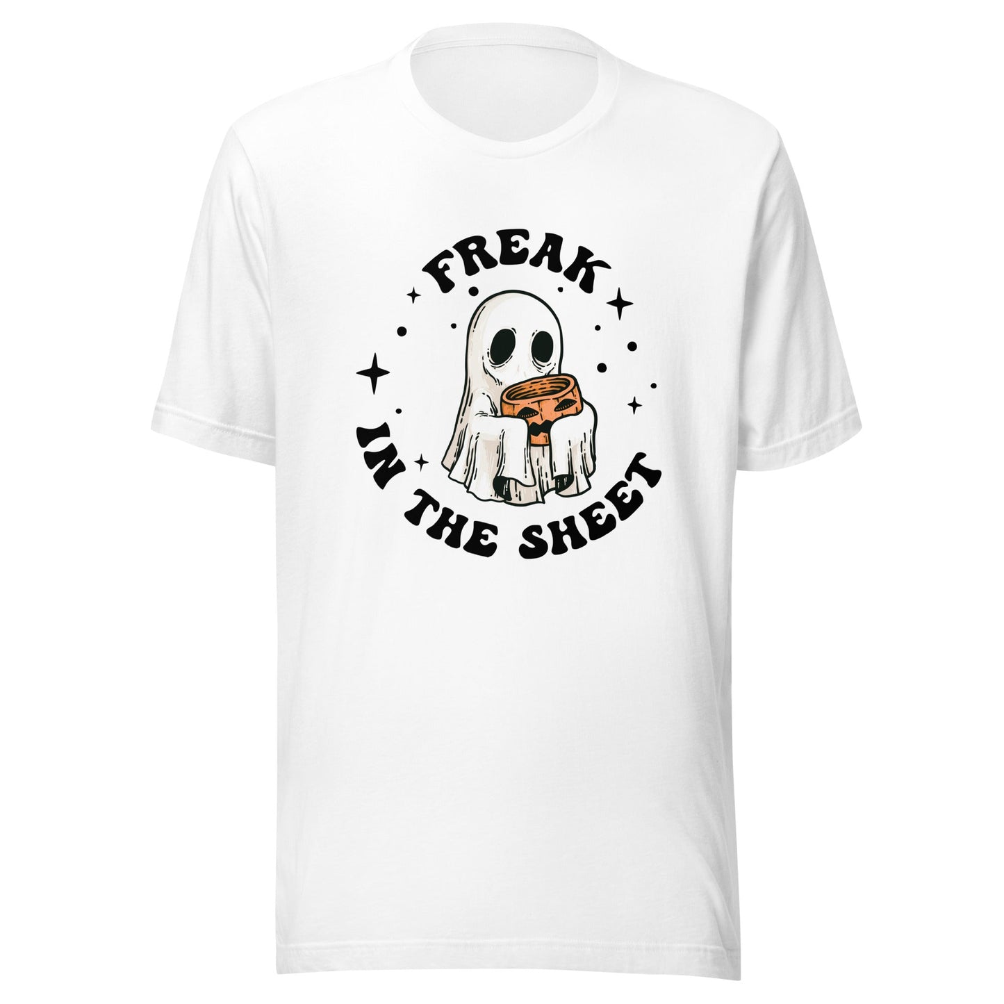 Ghoul Freak in the Sheet Unisex T-Shirt - Not Your Mama's Fave