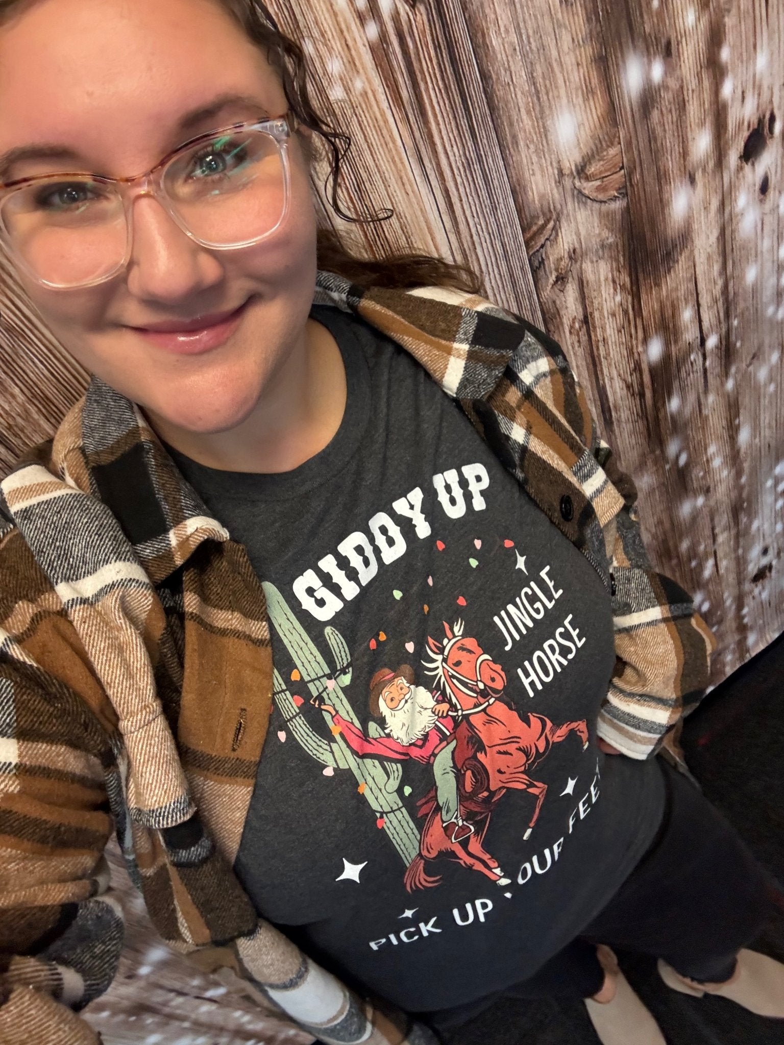 Giddy Up Jingle Horse Unisex T-Shirt - Not Your Mama's Fave